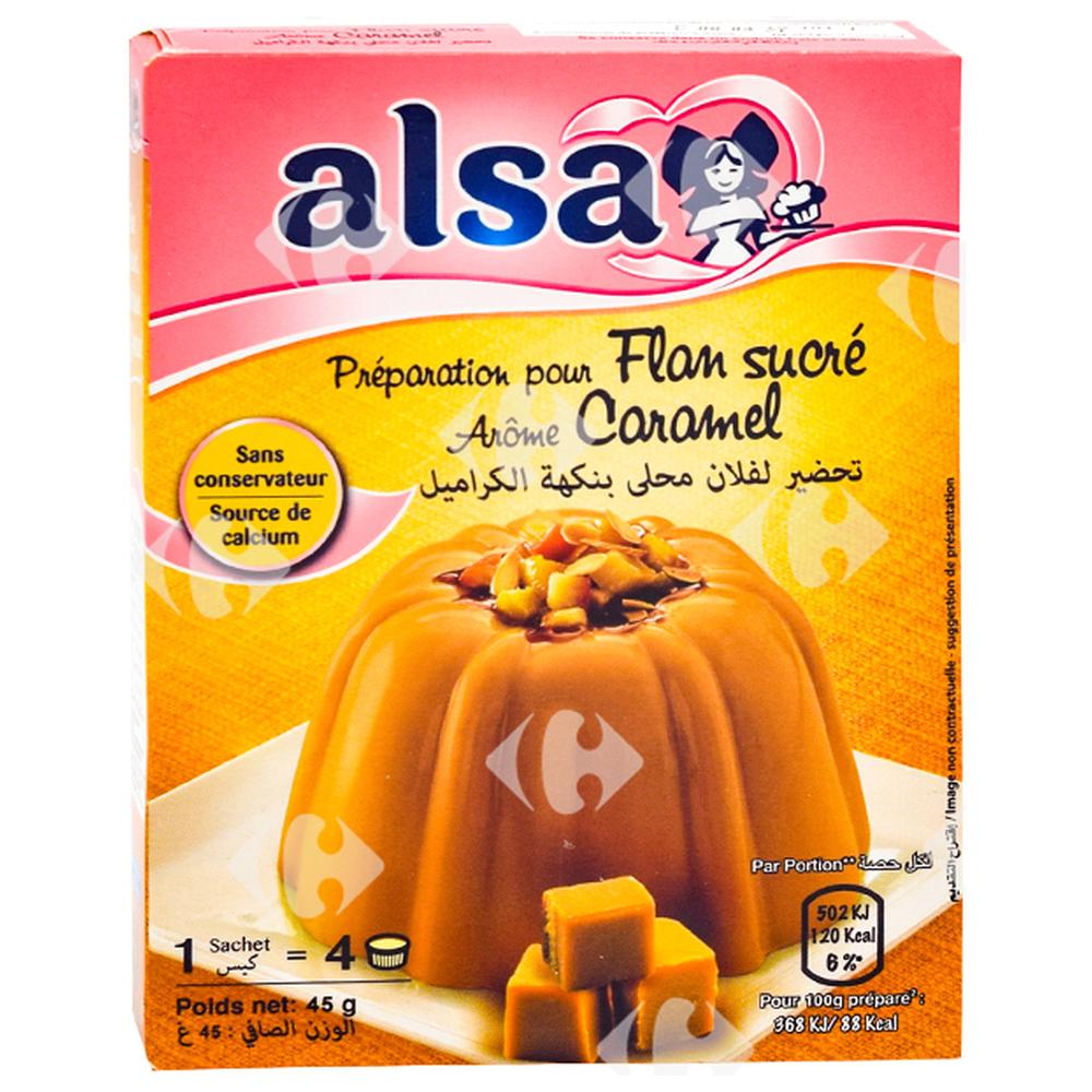 [5999] Flan à Préparer Caramel Alsa 16g.