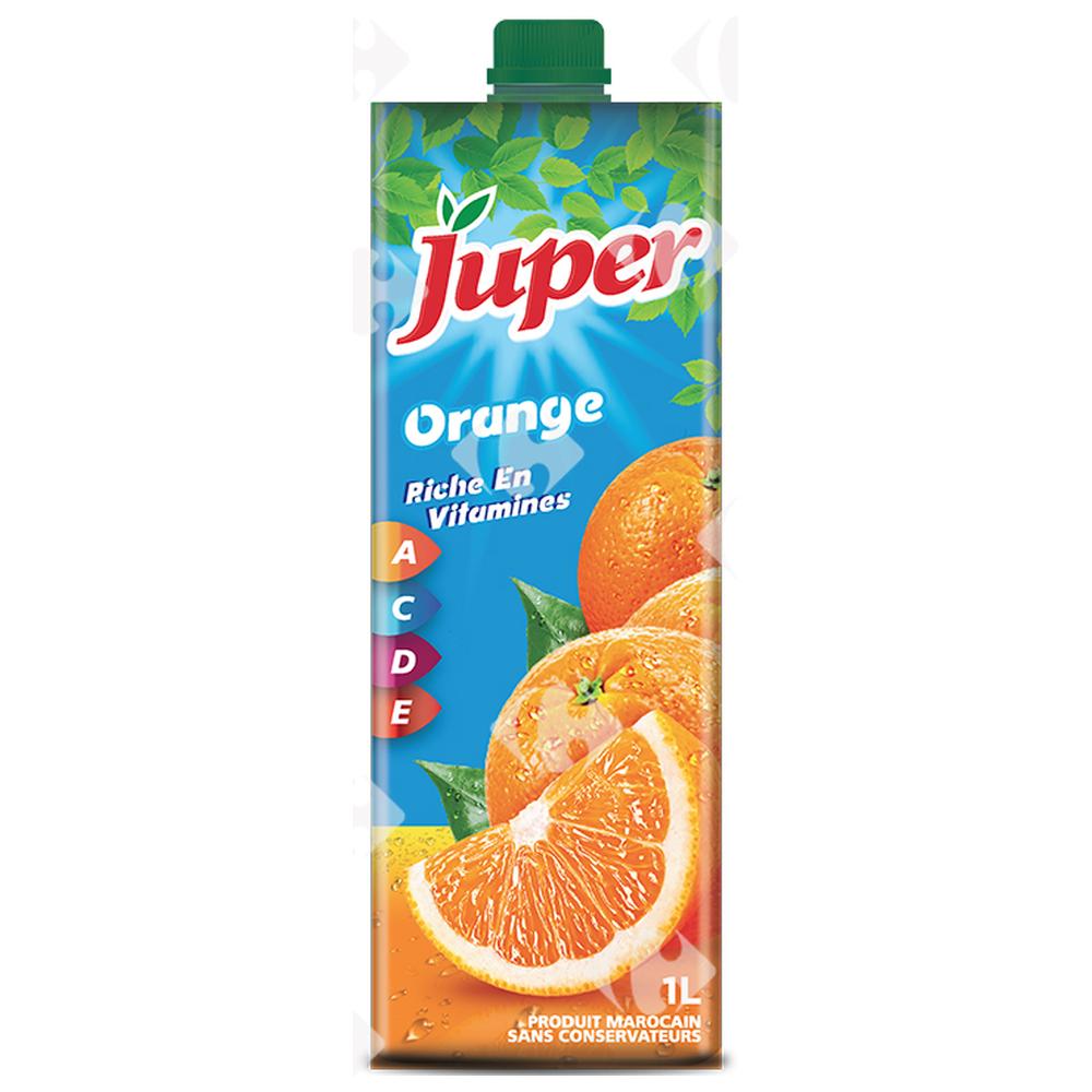 Boisson d'Orange Pulpy Valencia Juper 1L.