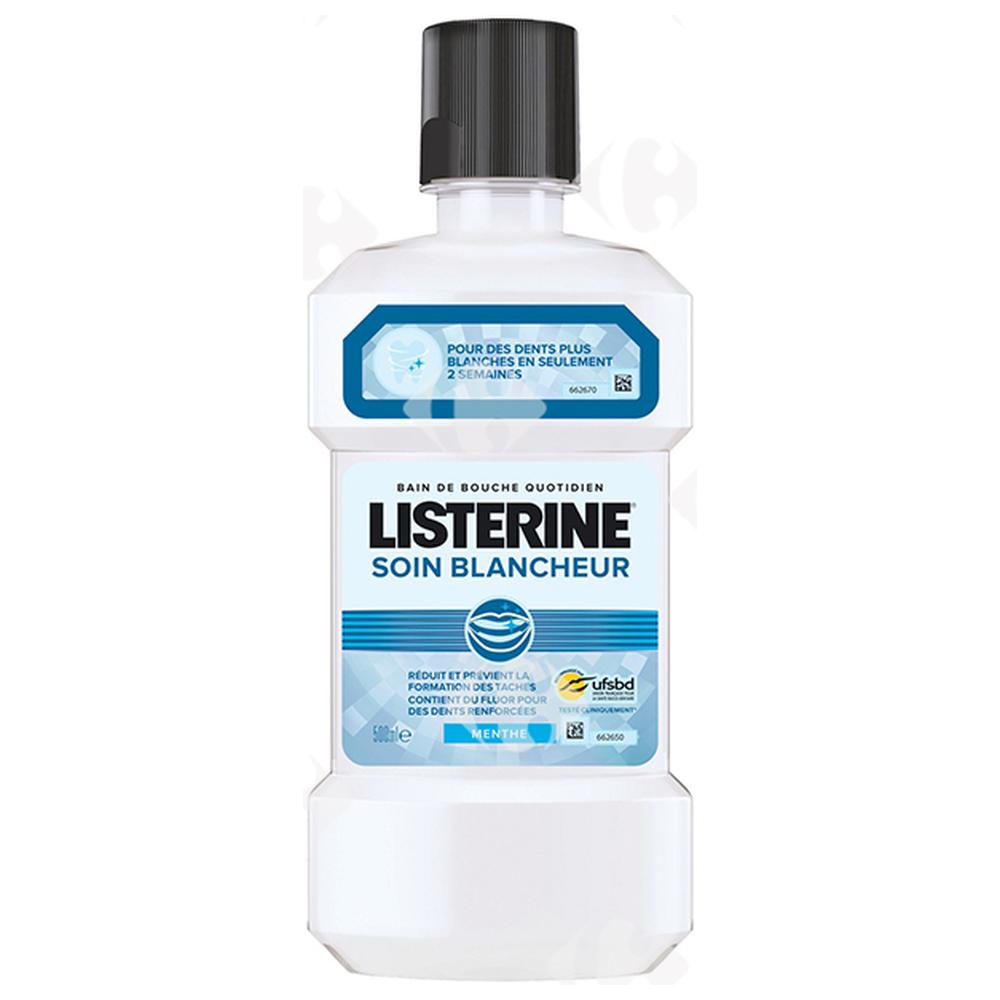 Bain Bouche Soin Blancheur Listerine 500ml