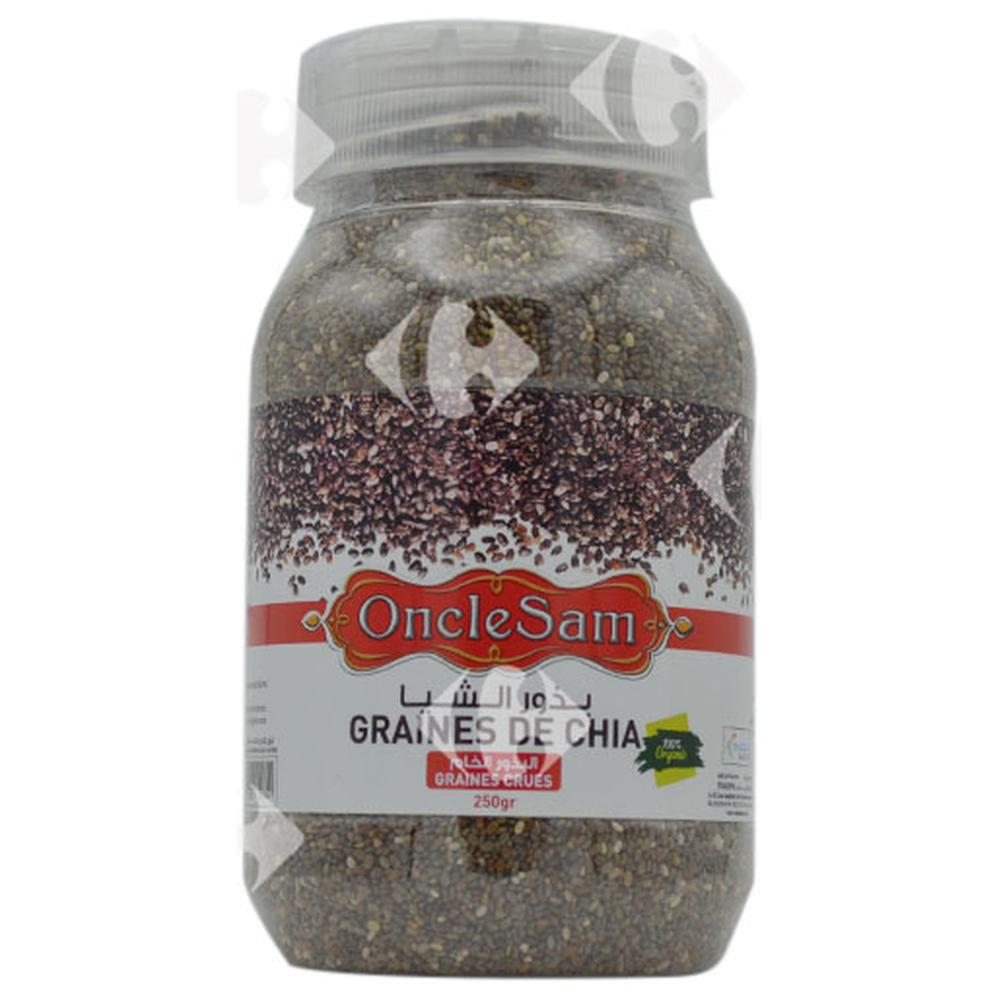 [659486] Graines de Chia Oncle Sam 250g