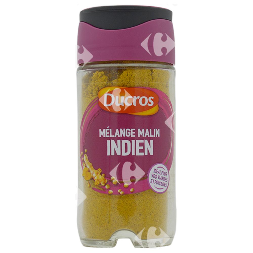 [68651] Assaisonnement pour Cuisine Indienne Ducros 50g