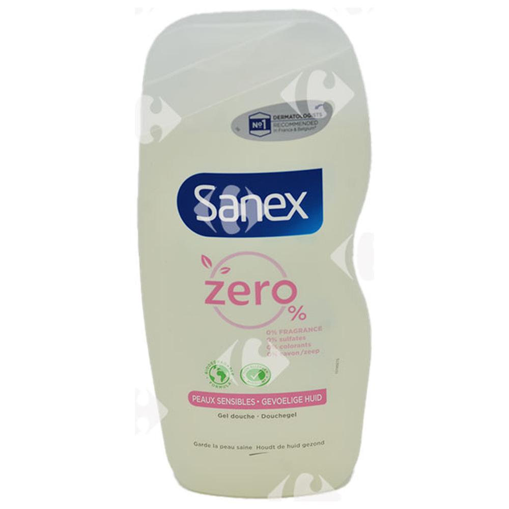 Gel Douche Zero Peau Sensible Sanex 500ml