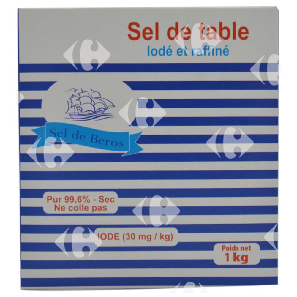 Sel de Table Cérébos 1kg