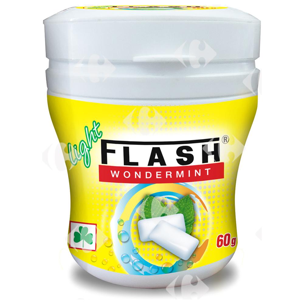 Flacon Chewing-Gum Wondermint Flash 60g
