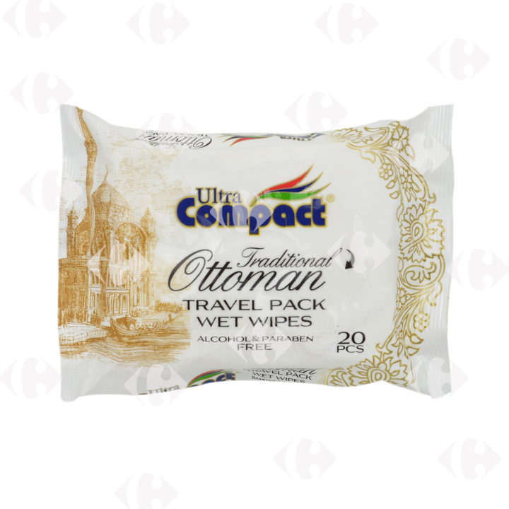 [508946] Lingettes Ottoman Ultra Compact 20 feuilles