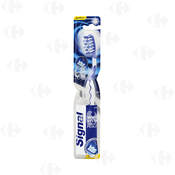 Brosse à Dents White System Medium Signal 1 unité