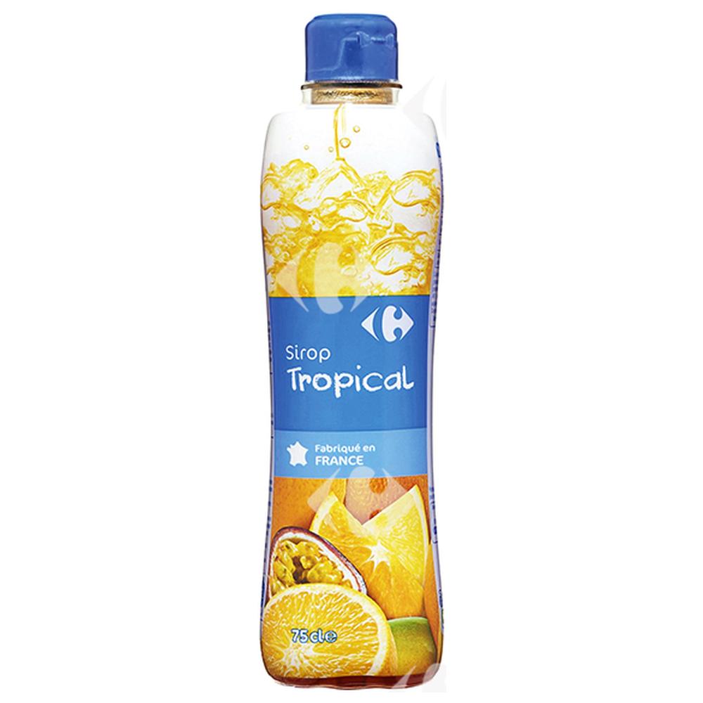 Sirop Tropical Carrefour 75cl