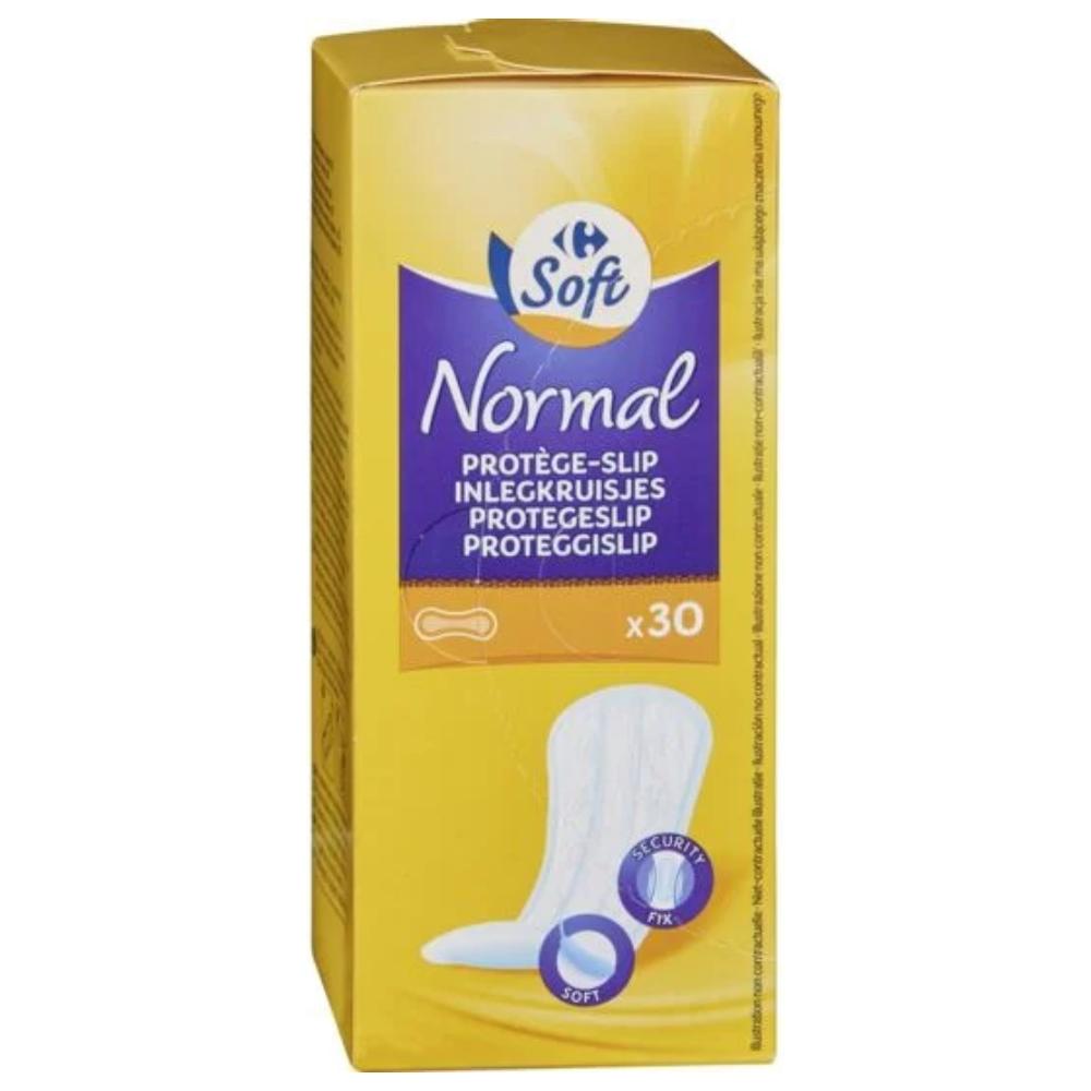 [231289] Protège Slip Plat Normal Carrefour 30 unités