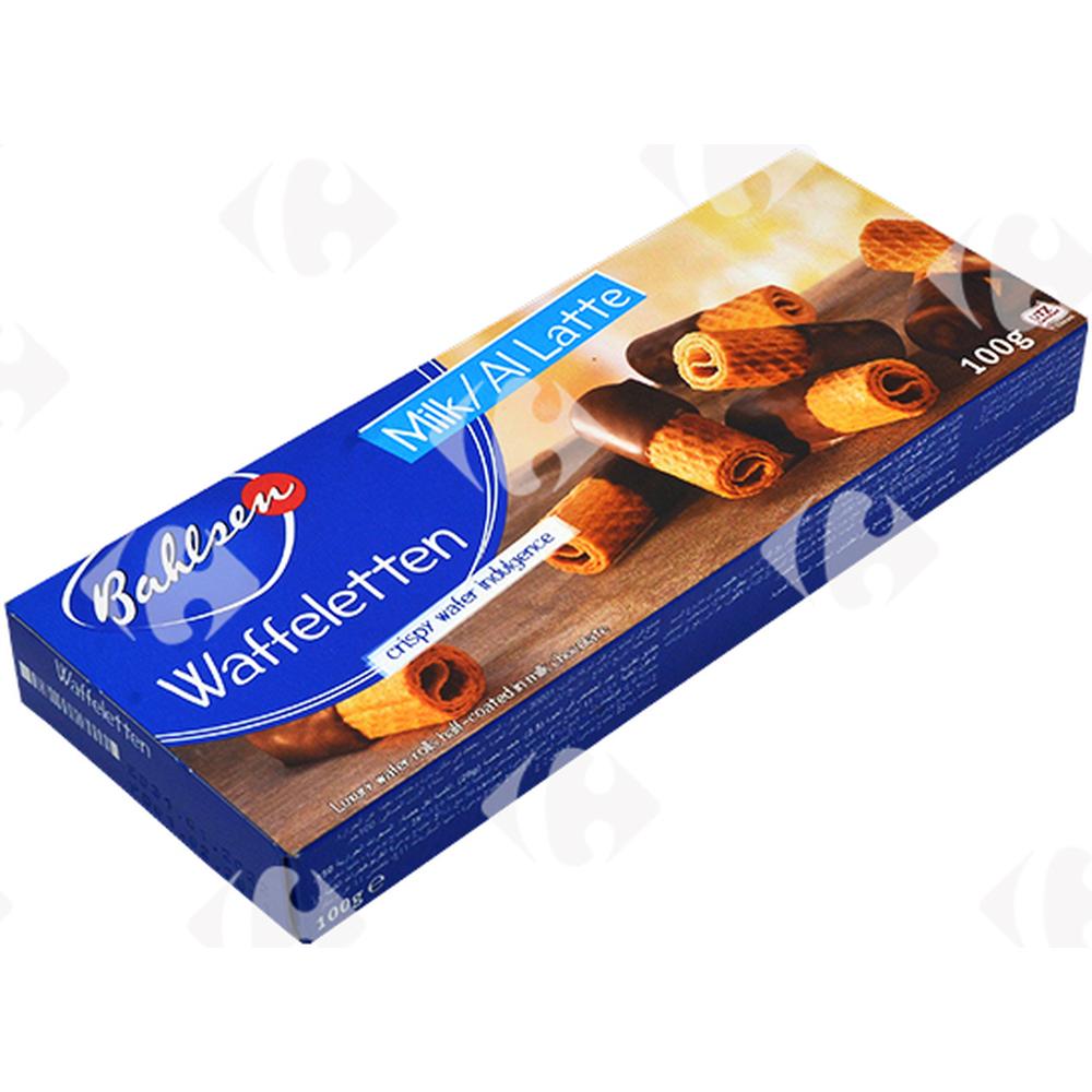 Gaufrettes Chocolat au Lait Waffeletten Balhsen 100g
