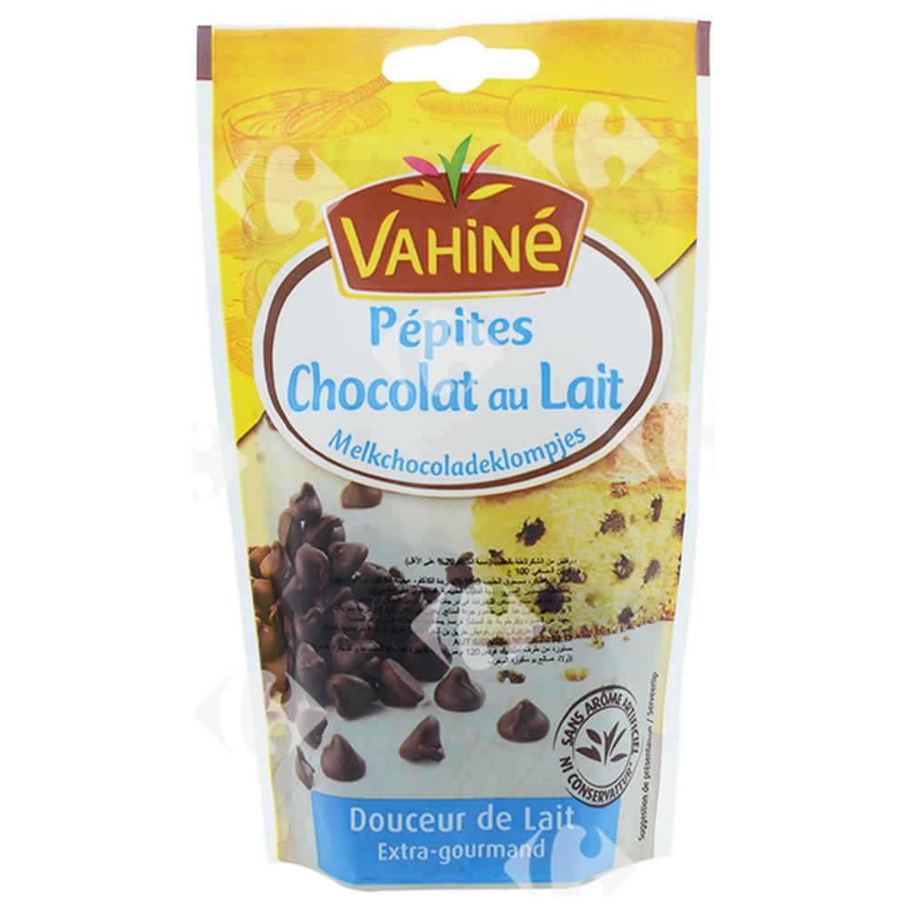 [625234] Pépites de Chocolat au Lait Vahine 100g