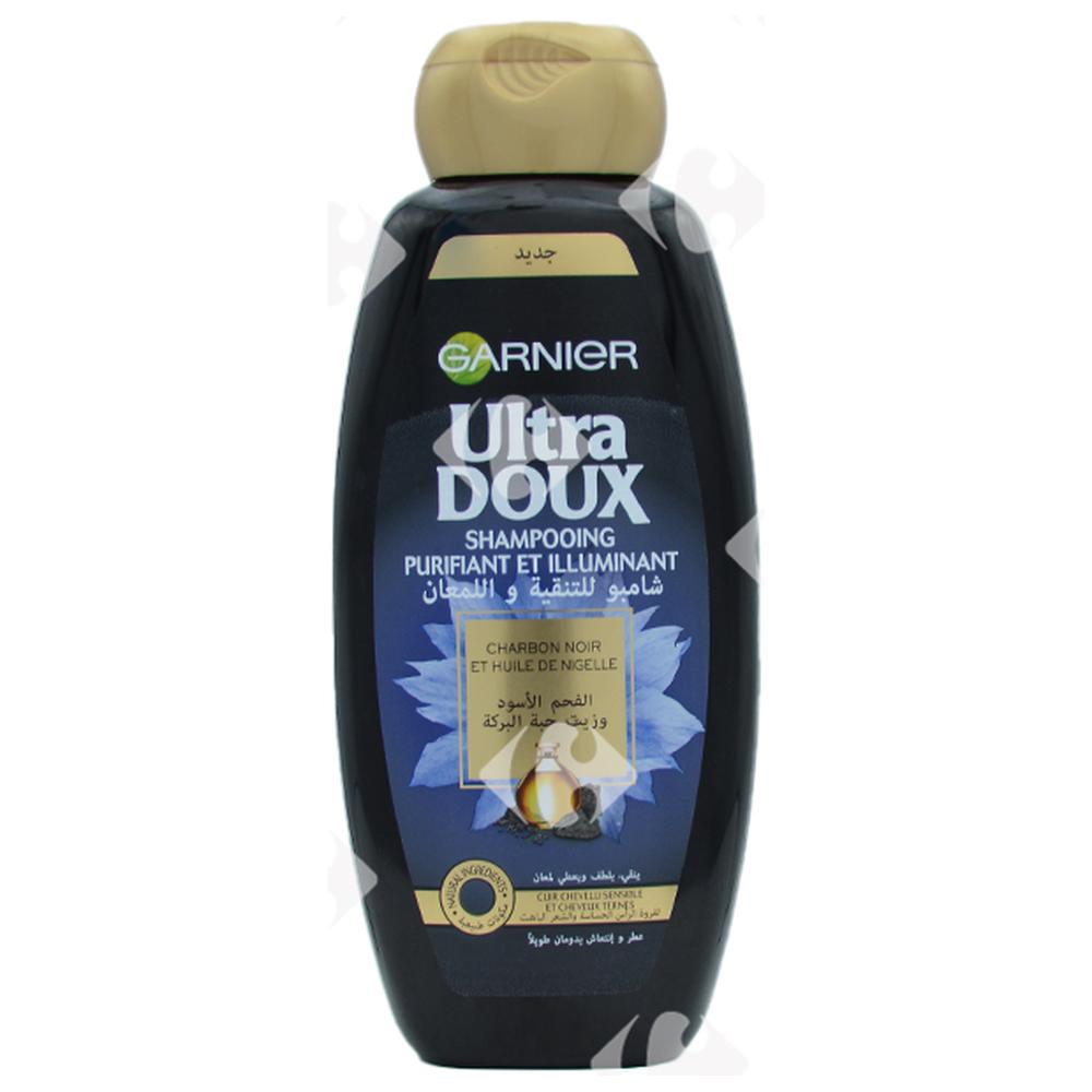 Shampooing Black Charcoal Ultra Doux Garnier 400ml