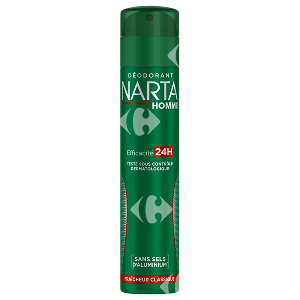 Atomiseur Anti-Transpirant Homme Fraîcheur Classique Narta 200ml