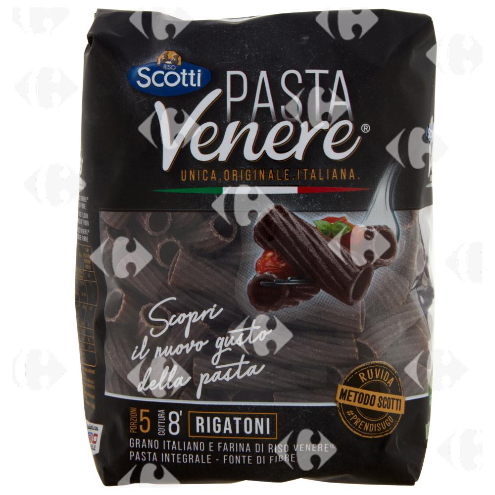Rigatoni au Riz Noir Scotti 400g