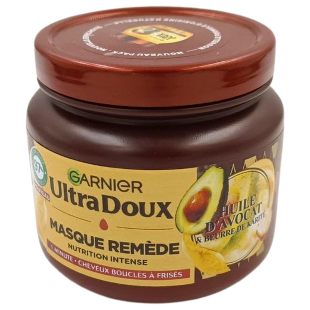 Masque Remède Nutrition à l'huile d'Avocat & Karité Ultra Doux Garnier 340ml.