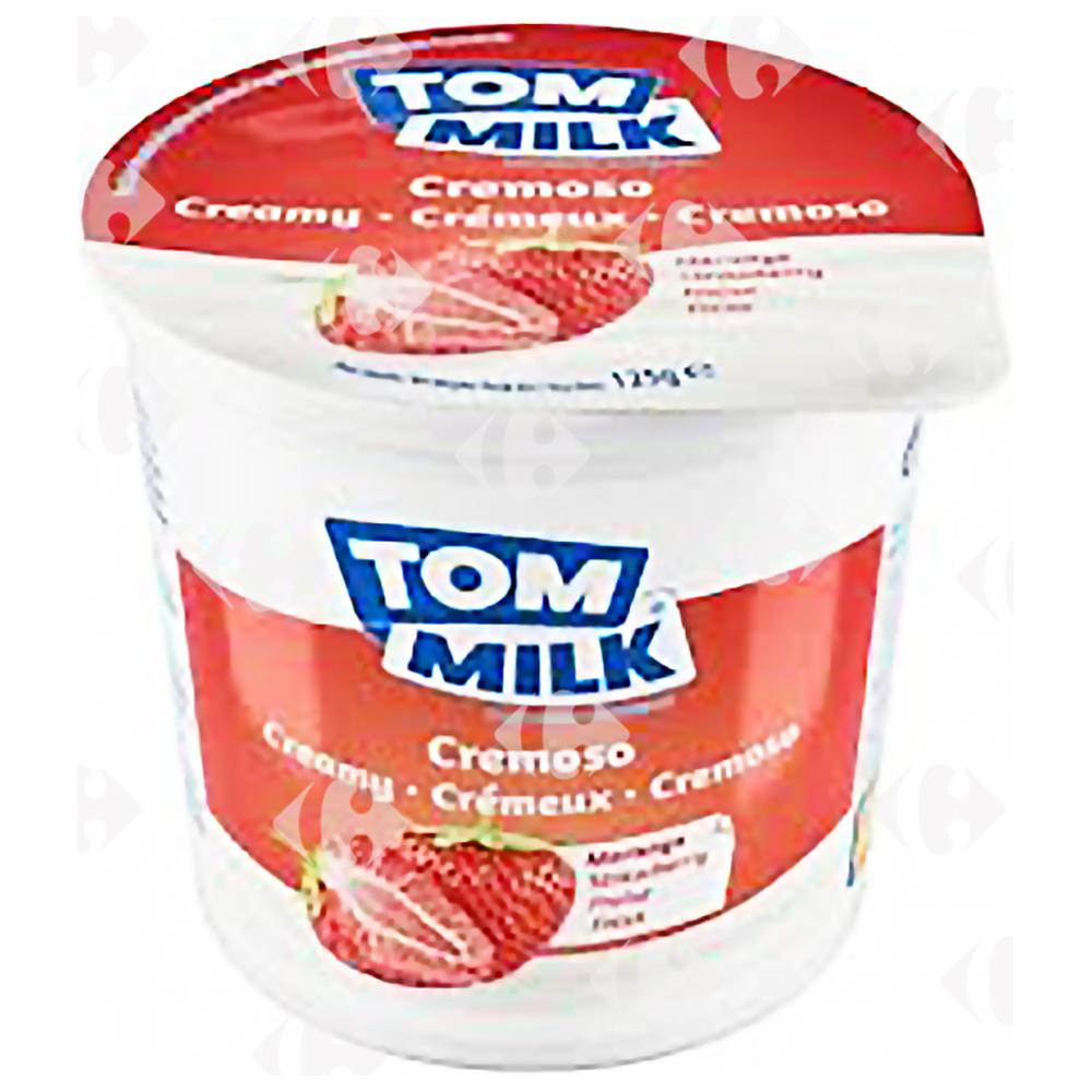 Yaourt Dessert Fraise Tom Milk 125g
