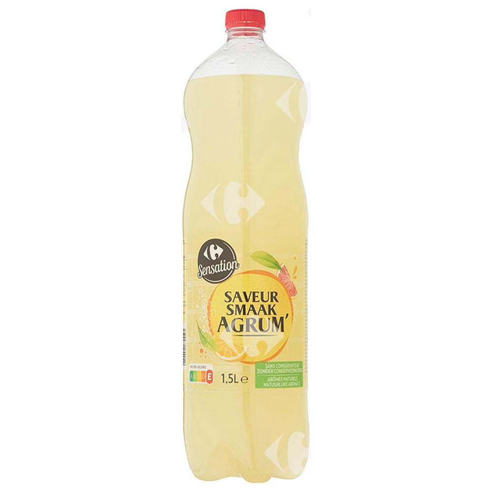 Boisson Gazeuse Agrumes Carrefour 1,5L pet