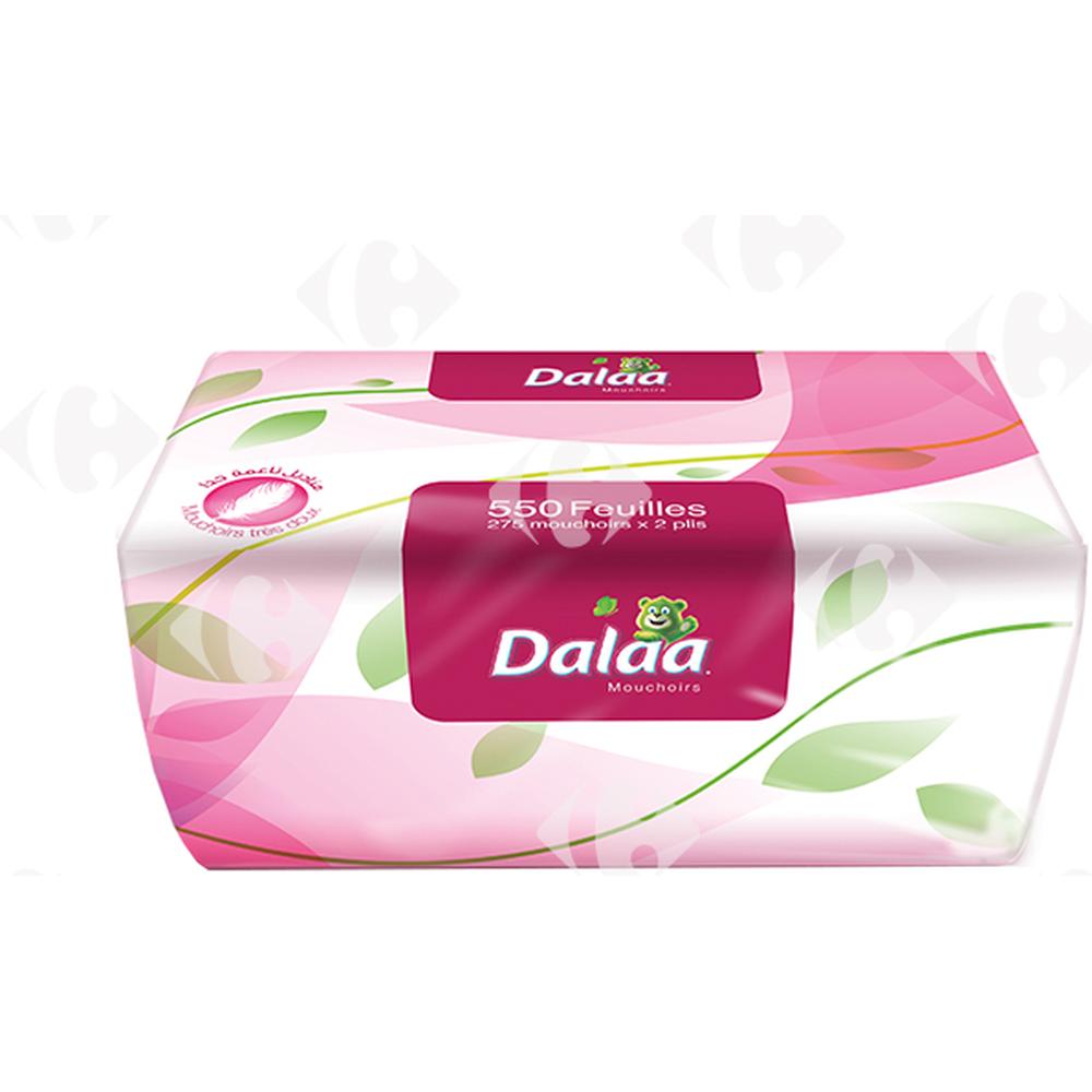 Boîte de Mouchoirs Dalaa 550 unités