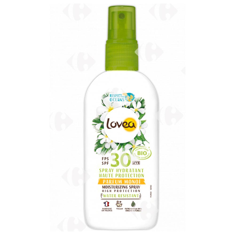 [667341] Spray Hydratant Haute Protection SPF 30 Lovea Bio 100ml.