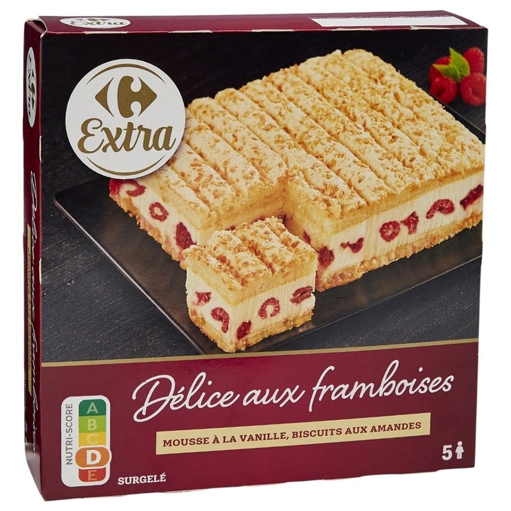 Délice aux Framboises Carrefour 390g