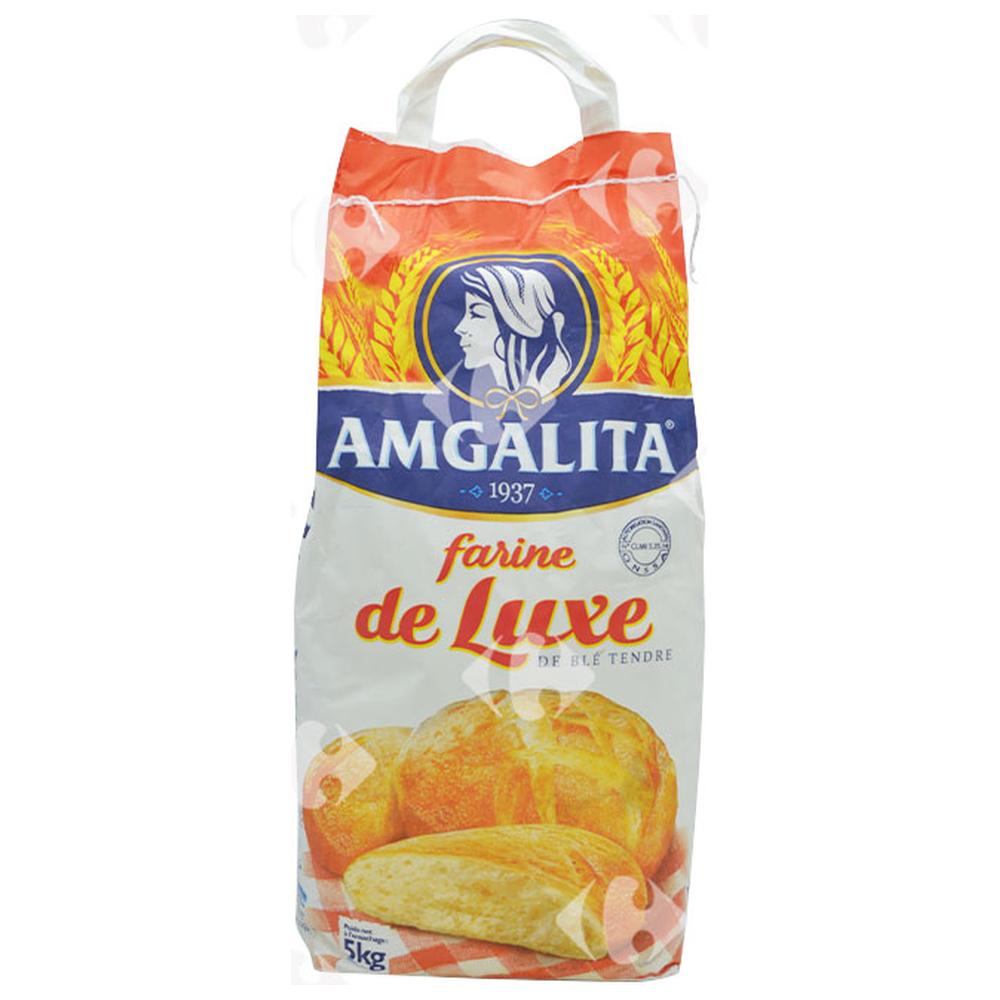 [394446] Farine Pâtissière de Blé Tendre Luxe Amgalita 5kg.