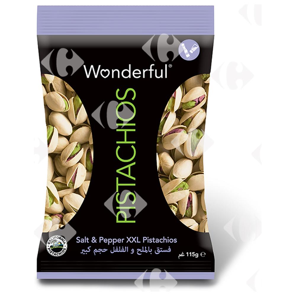 [559212] Pistaches Poivre et Sel Wonderful 115g.
