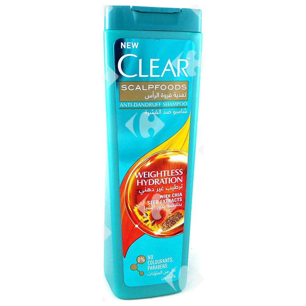 Shampooing Anti-Chute Scalpfoods Clear 360ml.