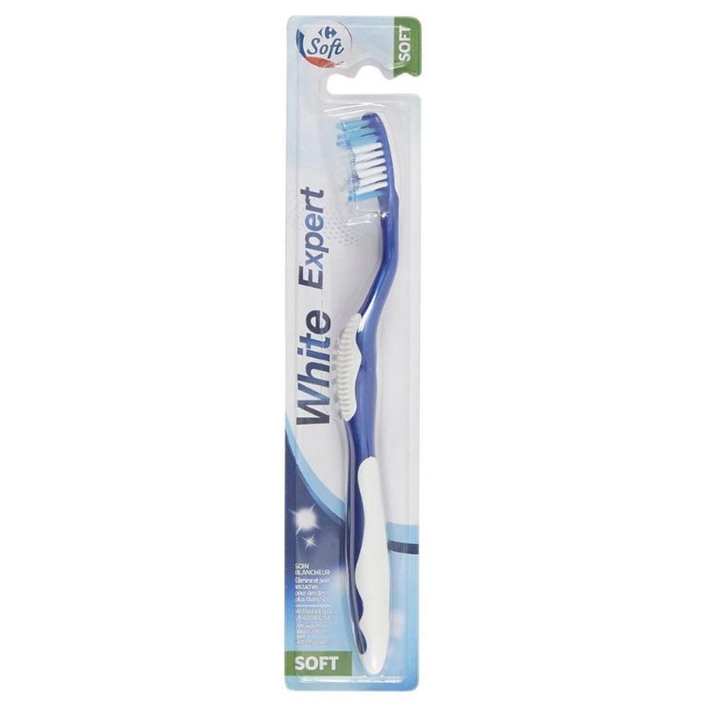 Brosse à Dents Expert Blancheur Souple Carrefour Soft