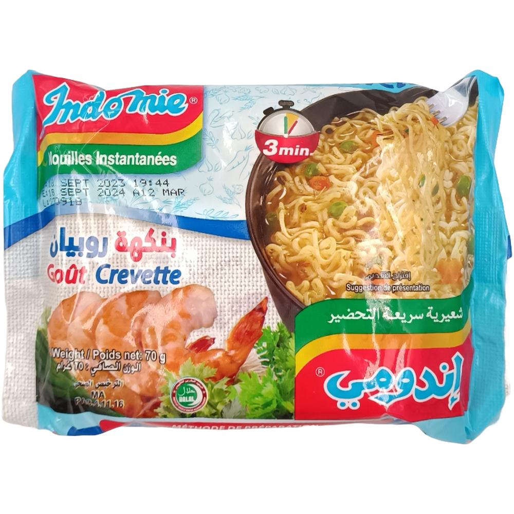 Nouilles Instantanées Goût Crevettes Indomie 85g