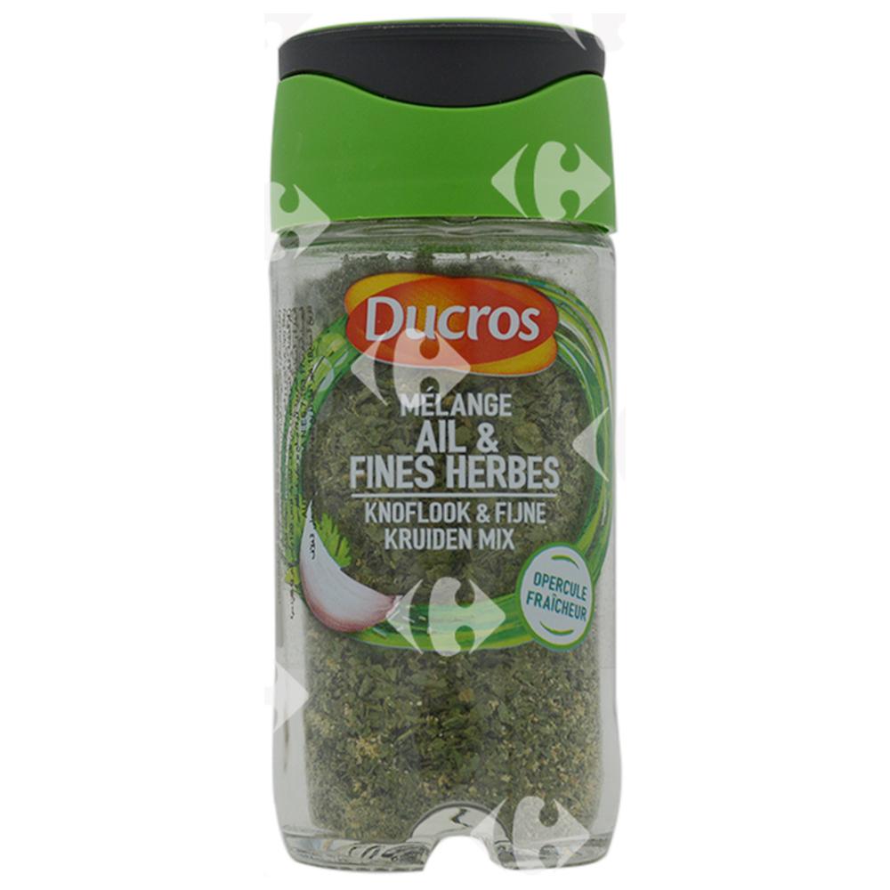 Assaisonnement à l'ail et aux Fines Herbes Ducros 24g.
