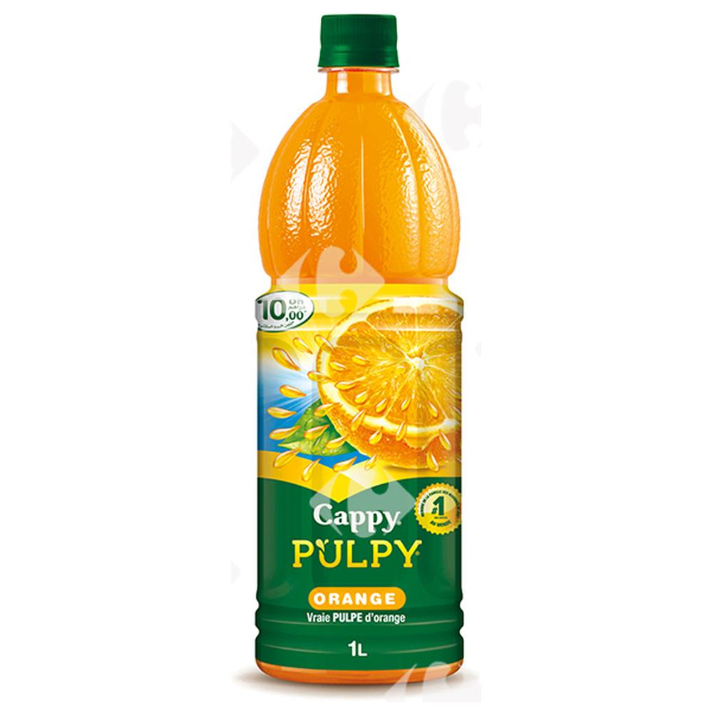 [612576] Jus Pulpy Cappy orange bouteille 1L.