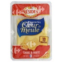 Emmental Cœur de Meule en Tranches Président 150g.