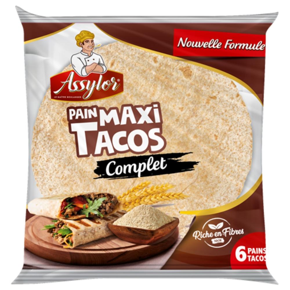 [704621] Pain tacos Maxi Complet Assylor 6 pièces 510g