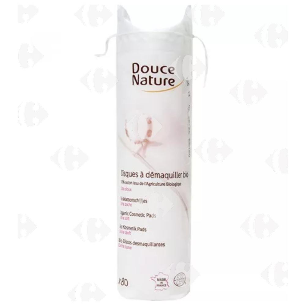 Disques à Démaquiller Bio Douce Nature 80 unités