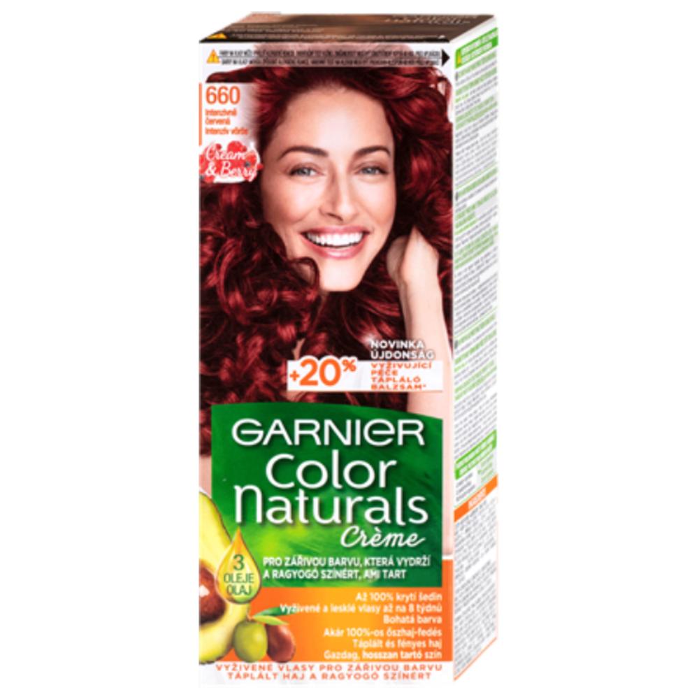 Coloration Crème Rouge Ardent Pur 6,60 Color Naturals Garnier.
