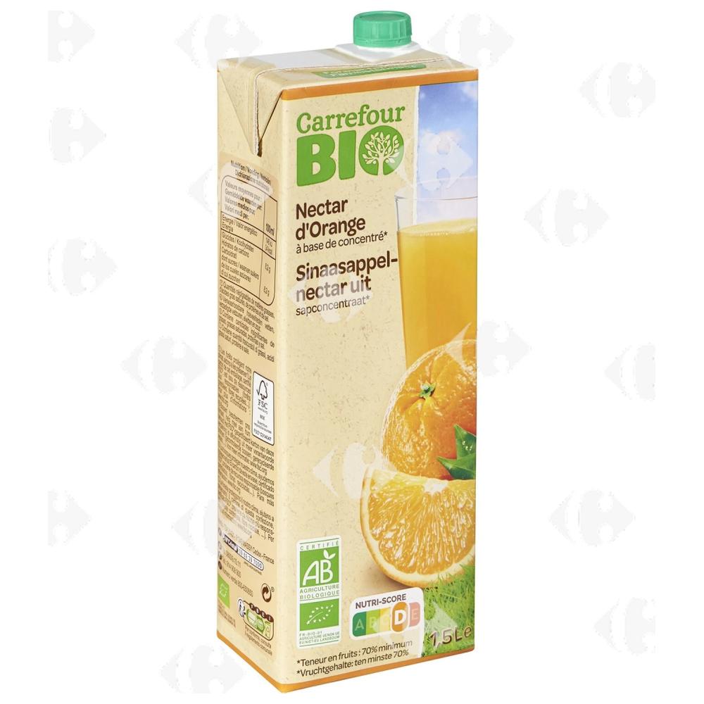 Nectar Bio d'Orange Carrefour Bio 1,5L