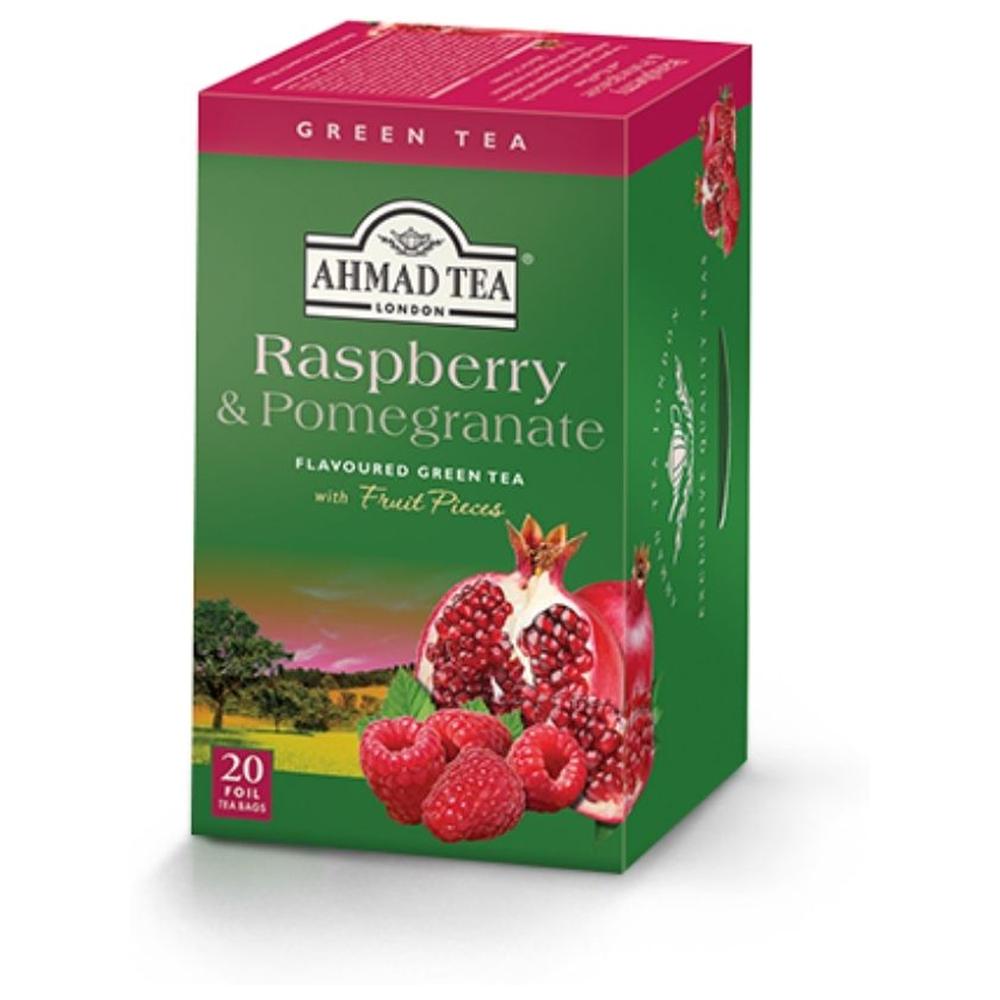 Thé Vert Raspberry & Pomegranate Ahmad Tea 20x2g