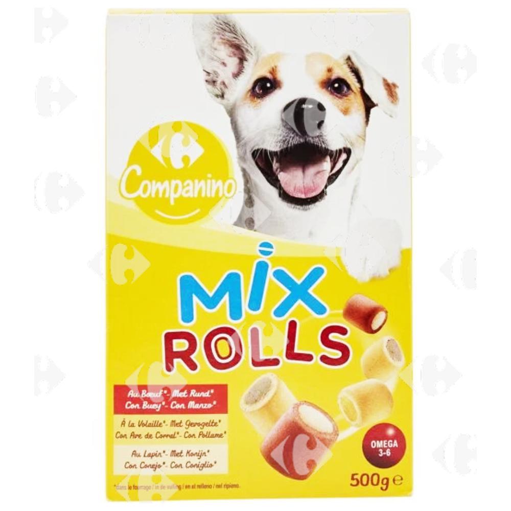 Biscuits Fourrés pour Chiens Carrefour 500g