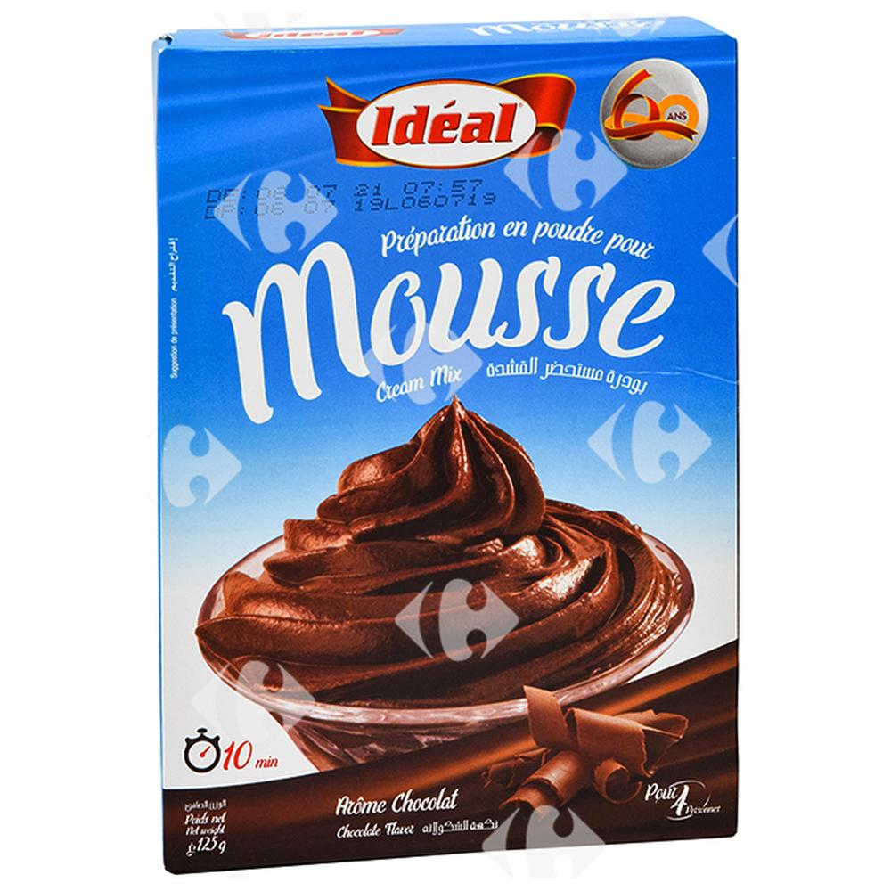 [4066] Mousse Chocolat à Préparer Idéal 124g