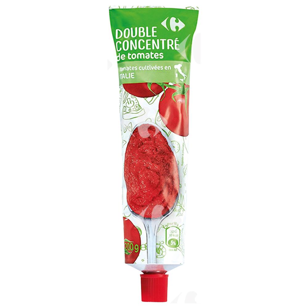 [626301] Double Concentré de Tomates Carrefour 200g