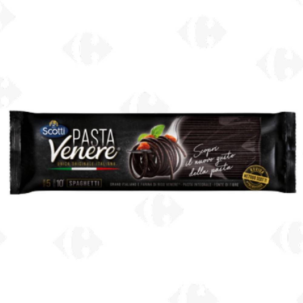 Spaghetti au Riz Noir Scotti 400g