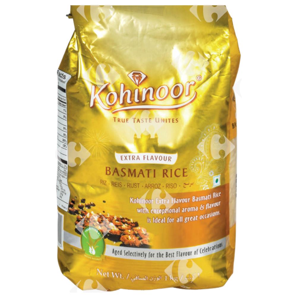[377952] Riz Basmati Authentique Kohinoor 1kg.