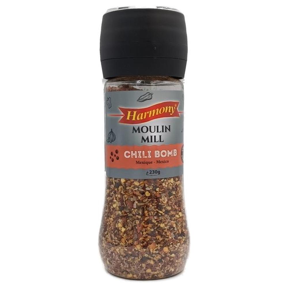 [683746] Moulin Mélange Chili Bombe Harmony 230g.
