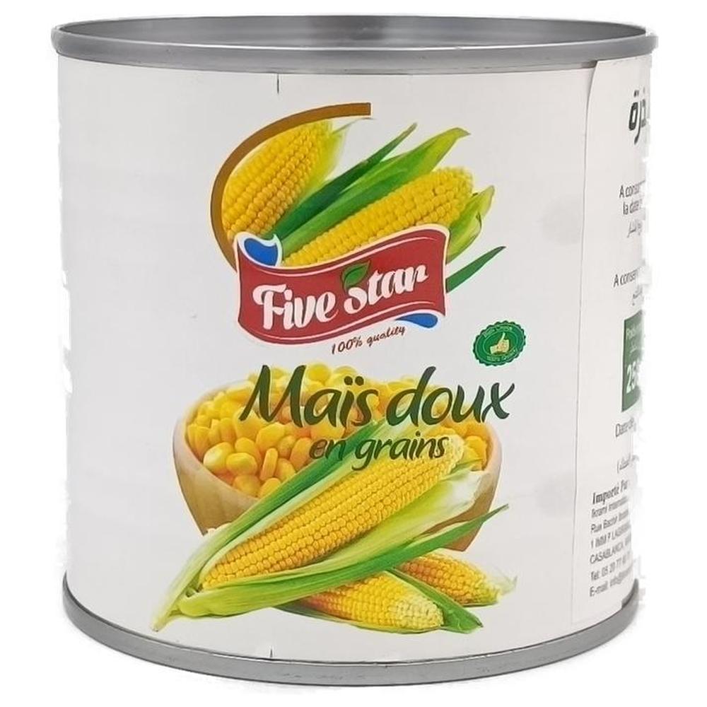 Conserve Maïs Five Star 300g.