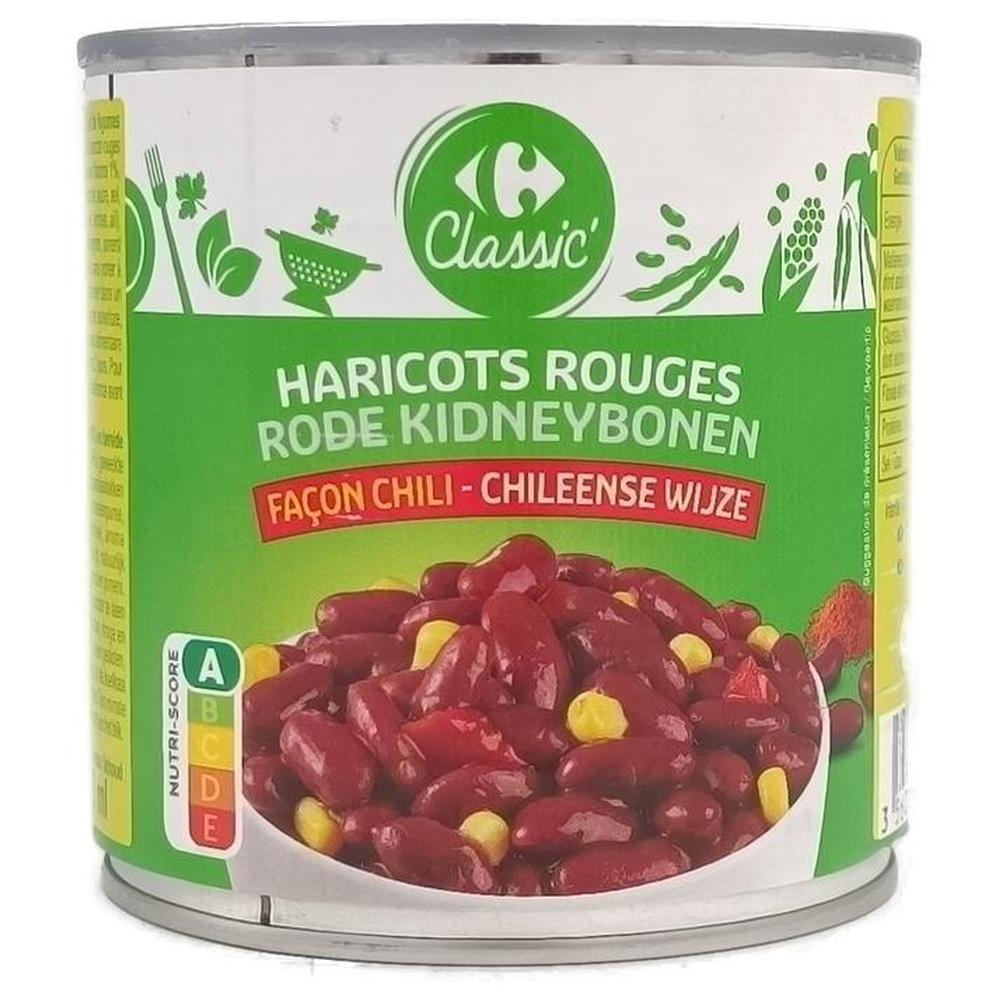 [704914] Haricot Rouge Chili Carrefour Classic' 425ml