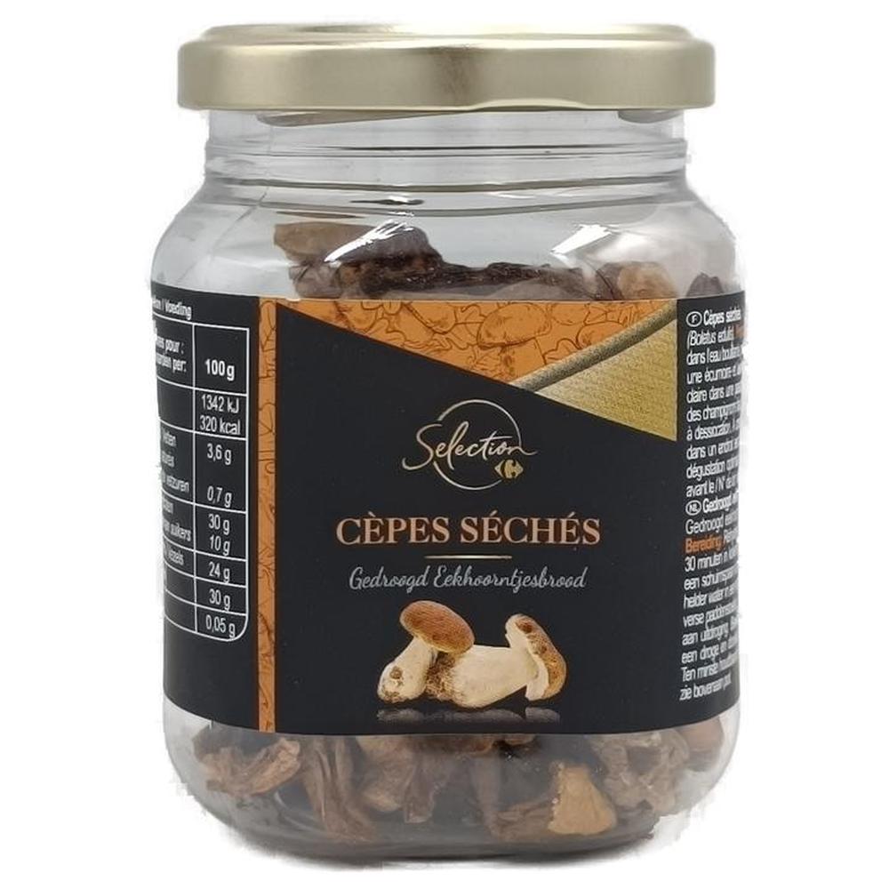 Cèpes séchés Carrefour Sélection 25g.