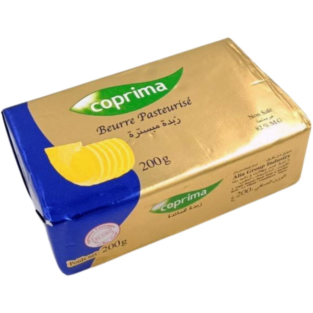 Beurre Doux Plaquette Coprima 200g.