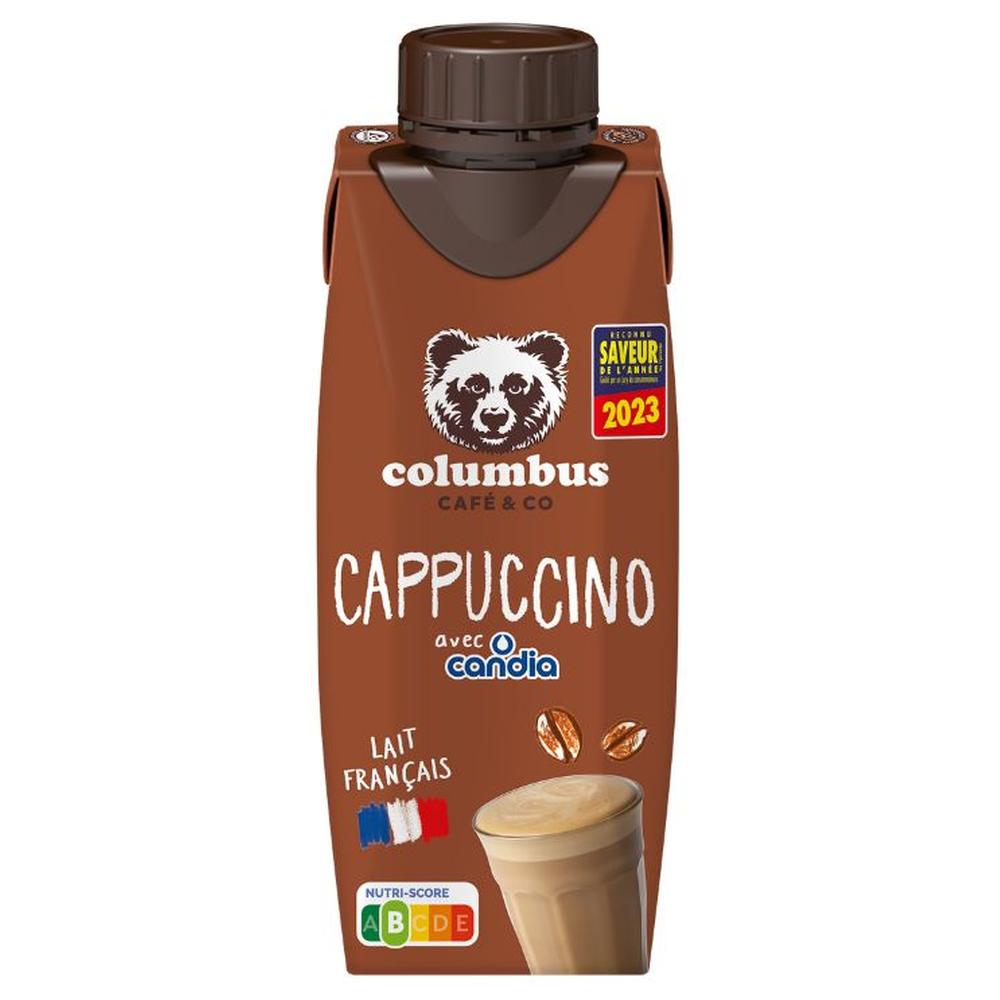 Boisson Lactée Cappuccino Columbus Candia 25cl.