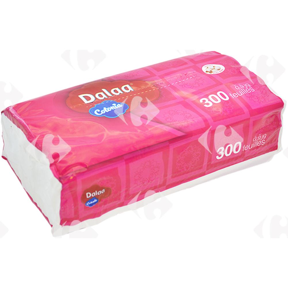 Boîte de Mouchoirs Dalaa 300 unités