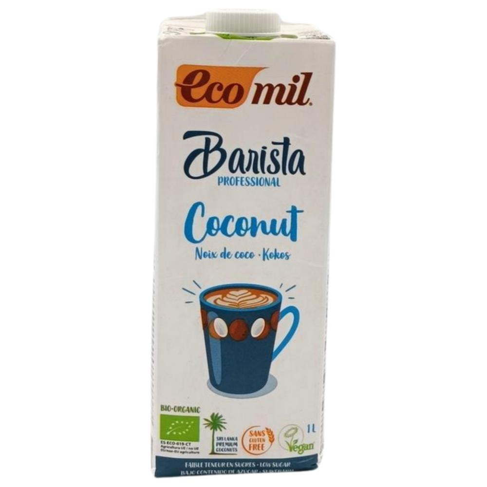 Boisson Végétale Coco Barista Sucre Réduit Ecomil 1L.