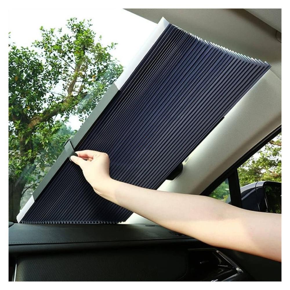Pare-soleil Rétractable pour Pare-brise avant de Voiture 65cm